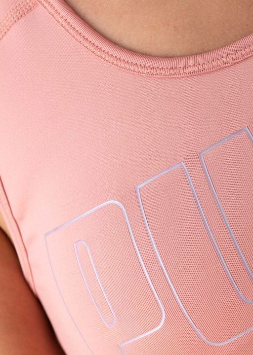 Seamless Logo Sports Bra - PINK